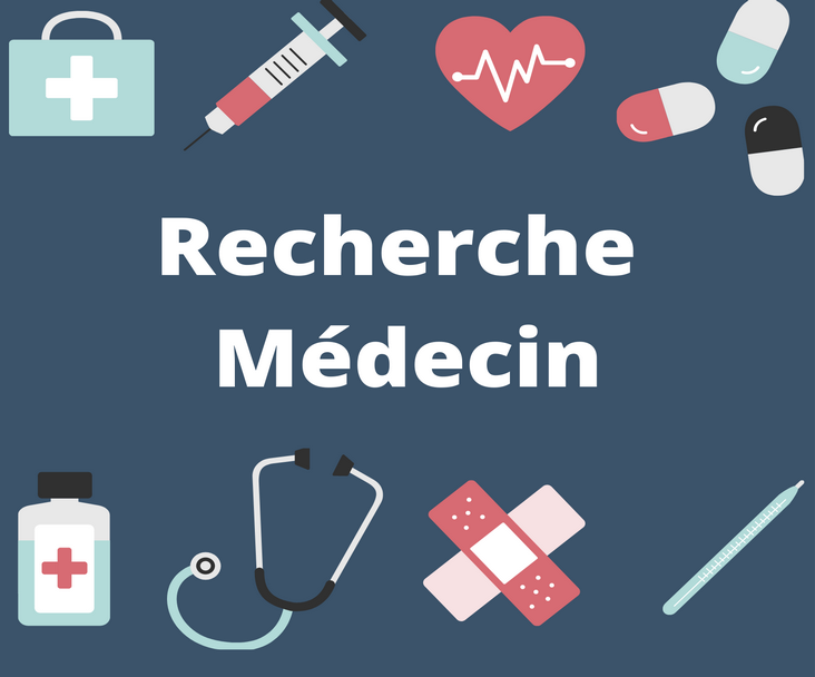 Recherche médecin généraliste libéral H/F